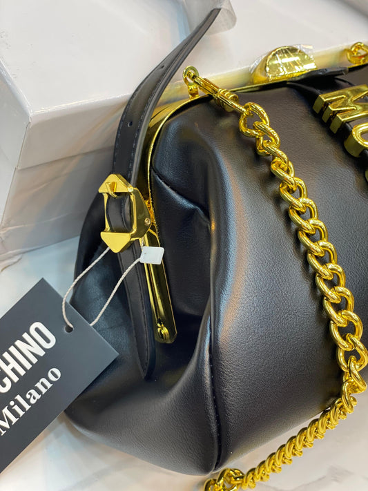"M" Lustara Hand Clutch with Box