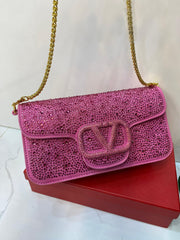 "V" Radiata Hand bag with Box