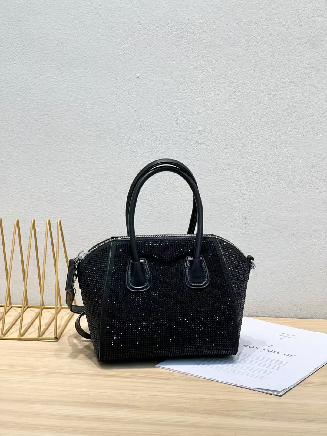 Opulique STONE HANDBAG with Box